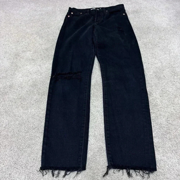 Levi's Denim - Levi’s Jeans Wedgie Black Distressed Pockets Women’s Size 25